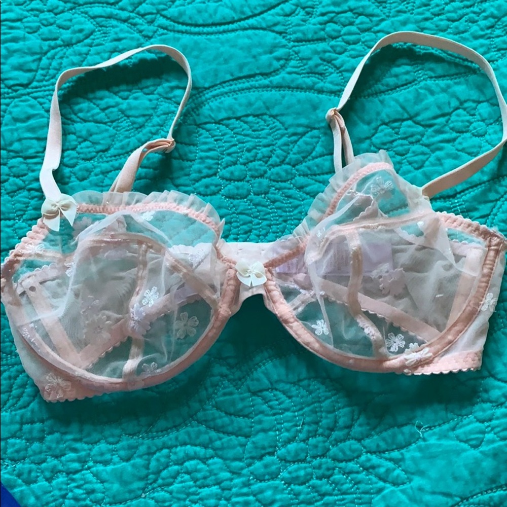 Savage X Fenty Balconette Embroidered Bra